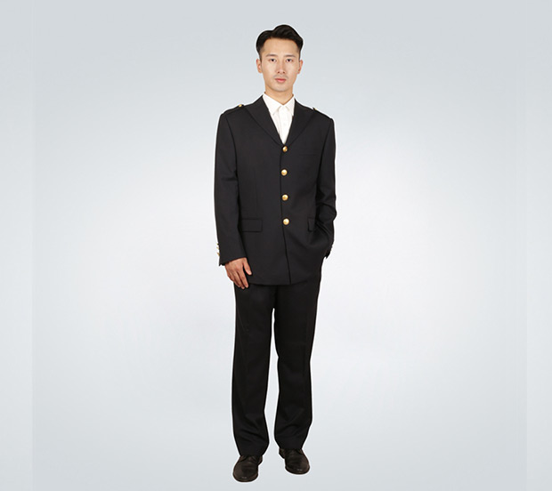 中国海事男士制服套装