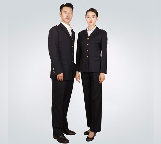 中国海事女士制服套装